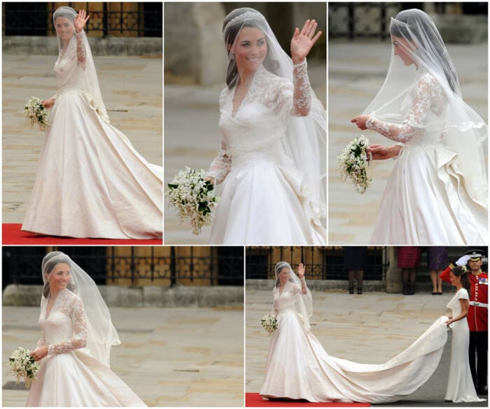 Hochzeit kleid zweites middleton kate Kate Middleton: