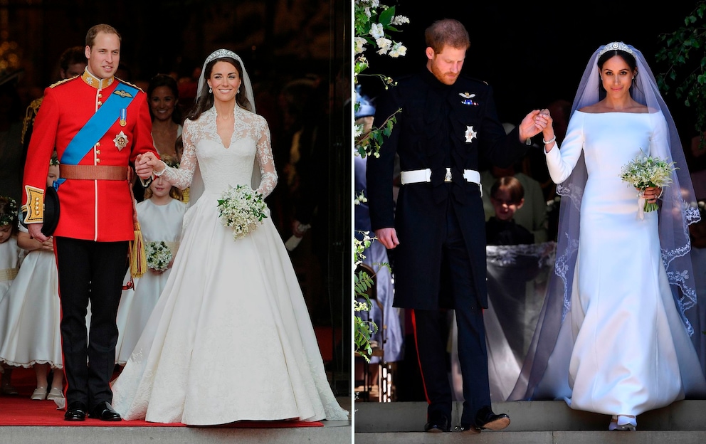 Hochzeit kleid zweites middleton kate Kate Middleton